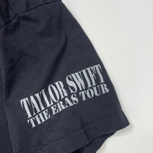 Taylor Swift The Eras Tour Graphic T-shirt Women Medium Black Music - Picture 3 of 7